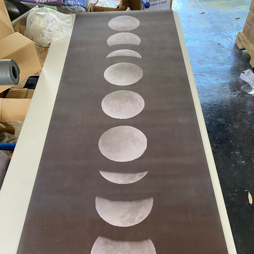 Moon Phases Mat by Yoga Zeal